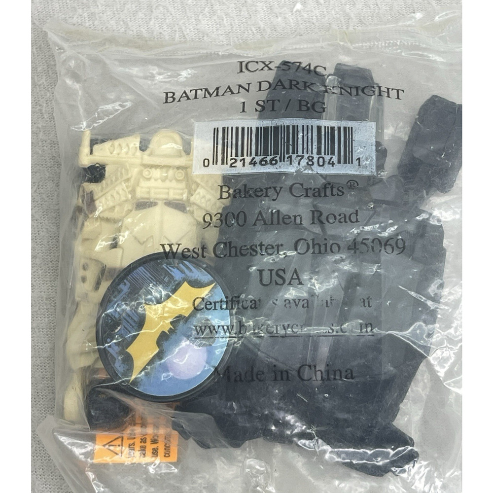 Batman Dark Knight Rises Tumbler Batmobile Camo 2 PVC Cake Toppers NEW